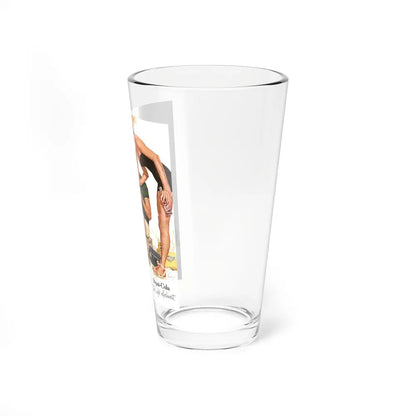 Pepsi-Cola advertisement (Magazine Illustration) Pint Glass 16oz-Go Mug Yourself