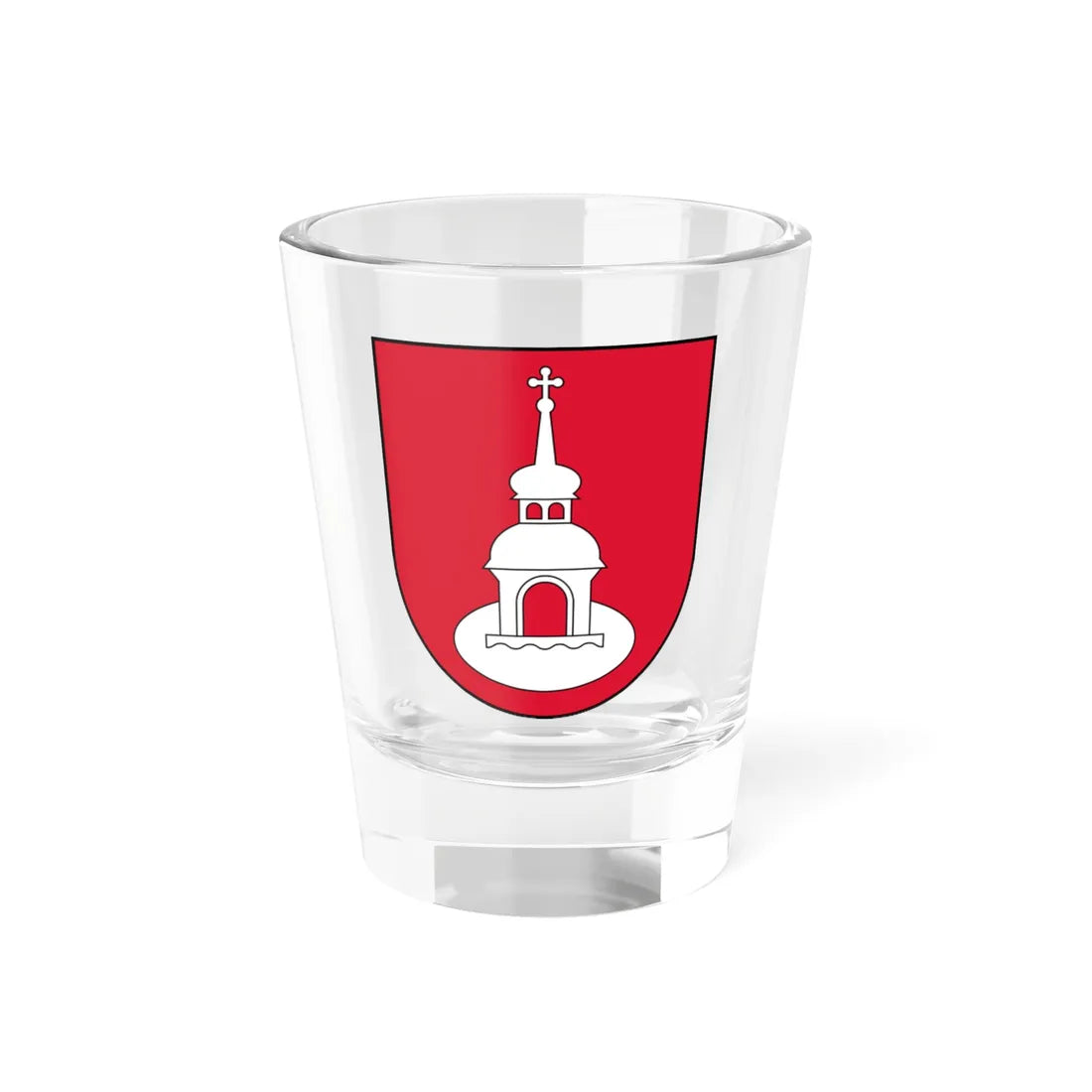Pereyaslav-Khmelnytsky coat of arms (Ukraine) (Coat of Arms) Shot Glass 1.5oz 1.5oz - Go Mug Yourself