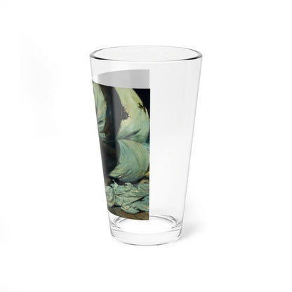 Peril at Sea, 1920 (Magazine Illustration) Pint Glass 16oz-Go Mug Yourself