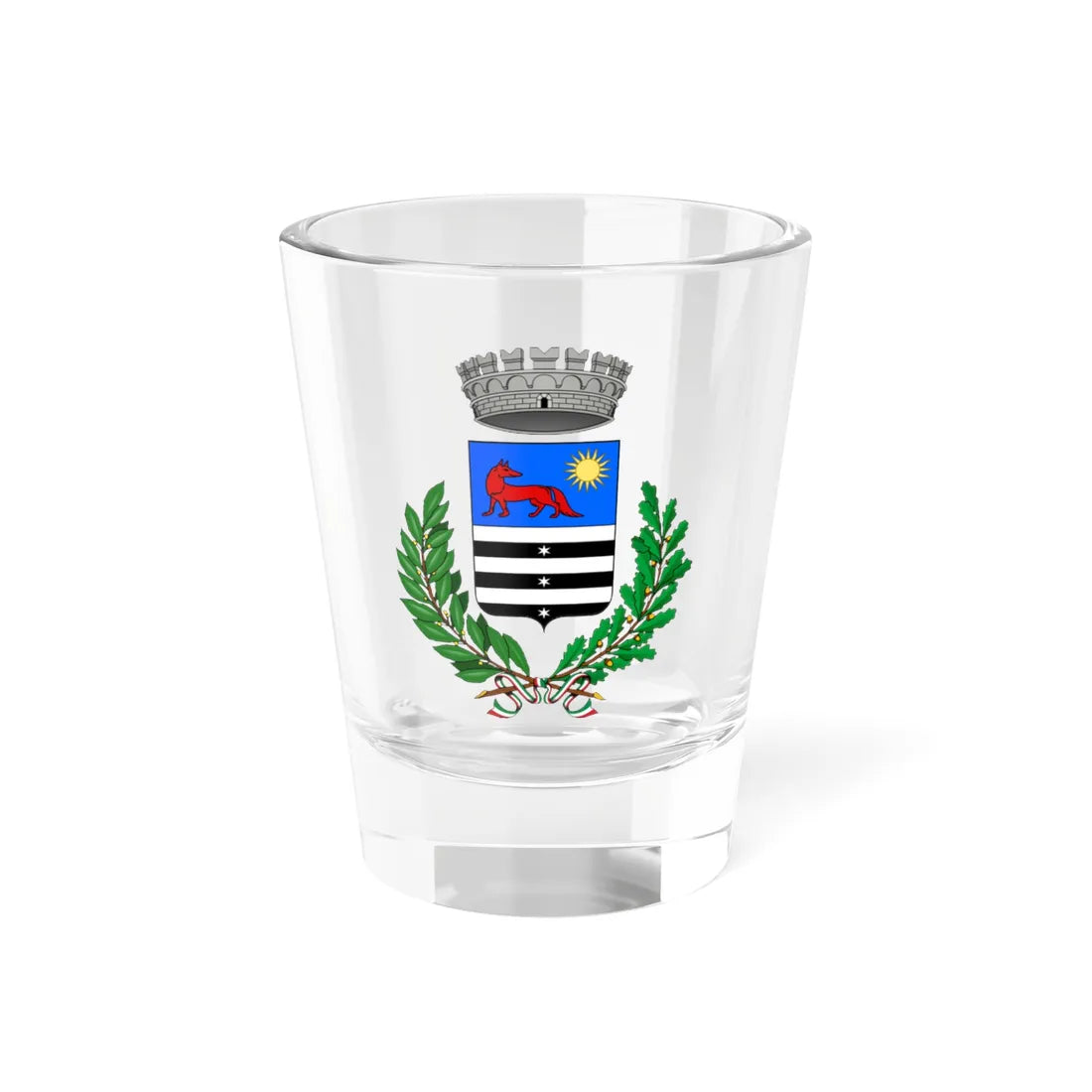 Perito Campania-Stemma (Italy) (Coat of Arms) Shot Glass 1.5oz 1.5oz - Go Mug Yourself