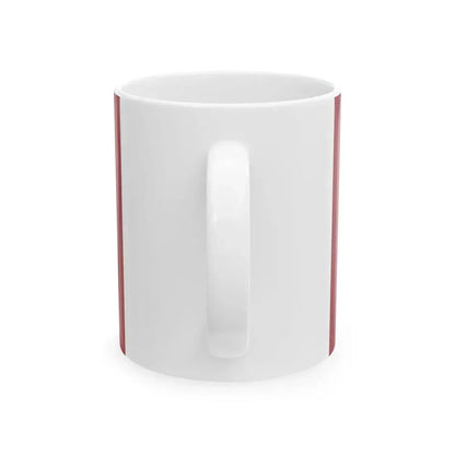 Perkonkrusta karogs (Latvia) White Coffee Mug - Go Mug Yourself