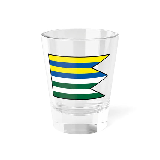 Pernek Malacky Flag (Slovakia) Shot Glass 1.5oz 1.5oz - Go Mug Yourself