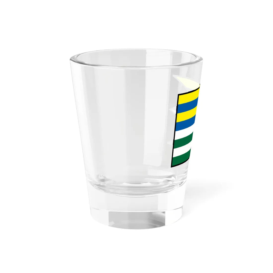 Pernek Malacky Flag (Slovakia) Shot Glass 1.5oz - Go Mug Yourself