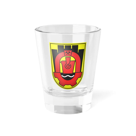 Pernik-coat-of-arms (Bulgaria) (Coat of Arms) Shot Glass 1.5oz 1.5oz - Go Mug Yourself