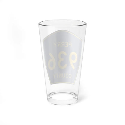 Perry County 936 (Missouri) (Road Sign) Pint Glass 16oz - Go Mug Yourself