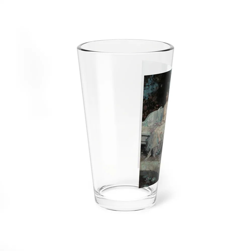 Perry (Magazine Illustration) Pint Glass 16oz-Go Mug Yourself