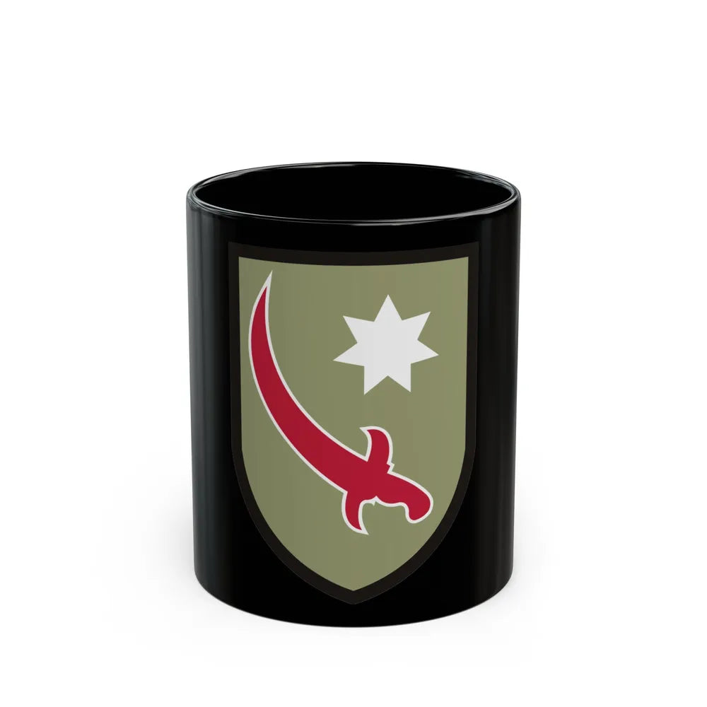 Persian Gulf Service Command (U.S. Army) Black Coffee Mug-11oz-Go Mug Yourself