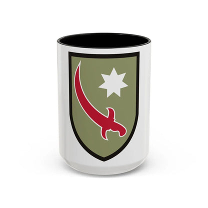 Persian Gulf Service Command (U.S. Army) Accent Coffee Mug 15oz Black - Go Mug Yourself