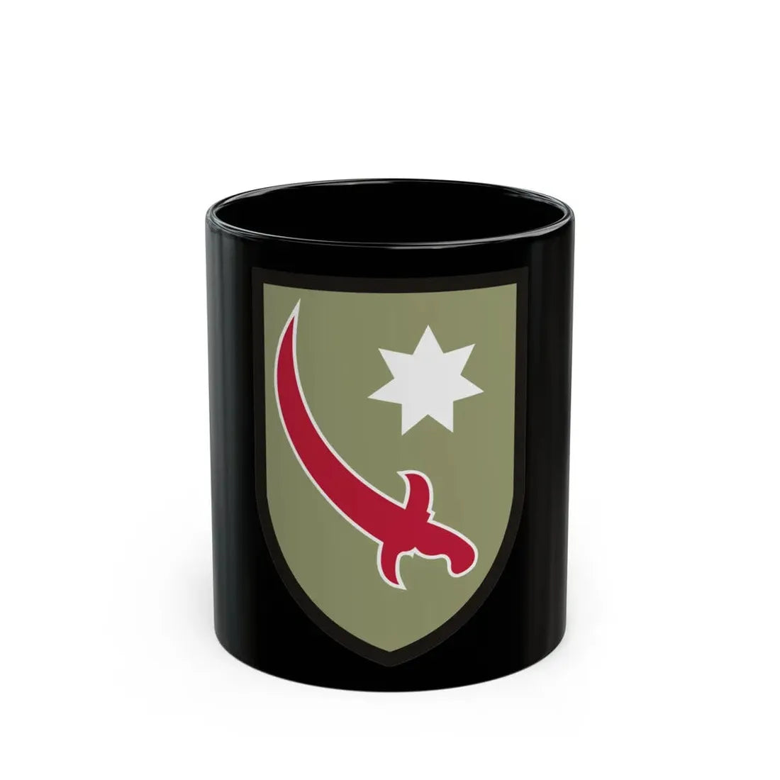 Persian Gulf Service Command (U.S. Army) Black Coffee Mug 11oz - Go Mug Yourself