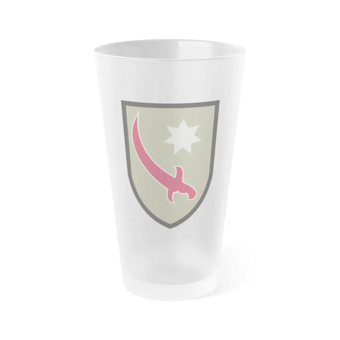 Persian Gulf Service Command (U.S. Army) Frosted Pint Glass 16oz Default Title - Go Mug Yourself