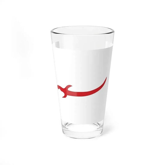 PersiaNavalFlagAfsharidPeriod (Iran) Pint Glass 16oz 16oz - Go Mug Yourself