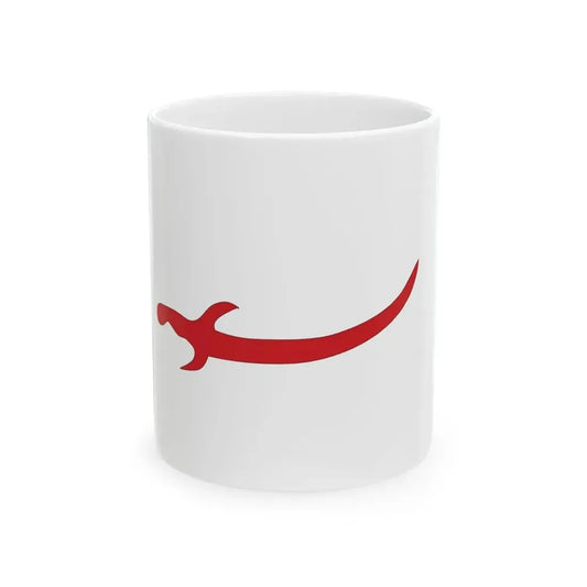 PersiaNavalFlagAfsharidPeriod (Iran) White Coffee Mug 11oz - Go Mug Yourself