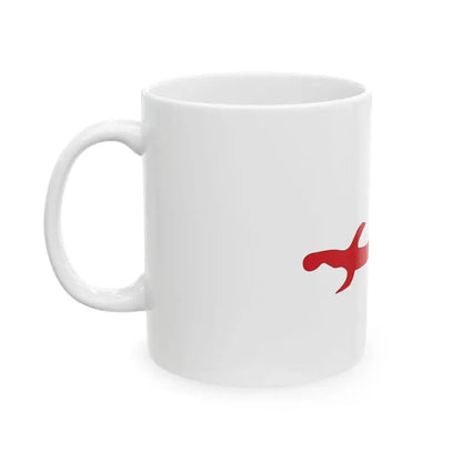 PersiaNavalFlagAfsharidPeriod (Iran) White Coffee Mug - Go Mug Yourself