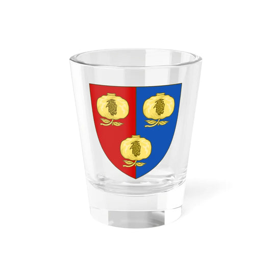 Personal Arms of Prince Frederic I (Argentina) (Coat of Arms) Shot Glass 1.5oz 1.5oz - Go Mug Yourself