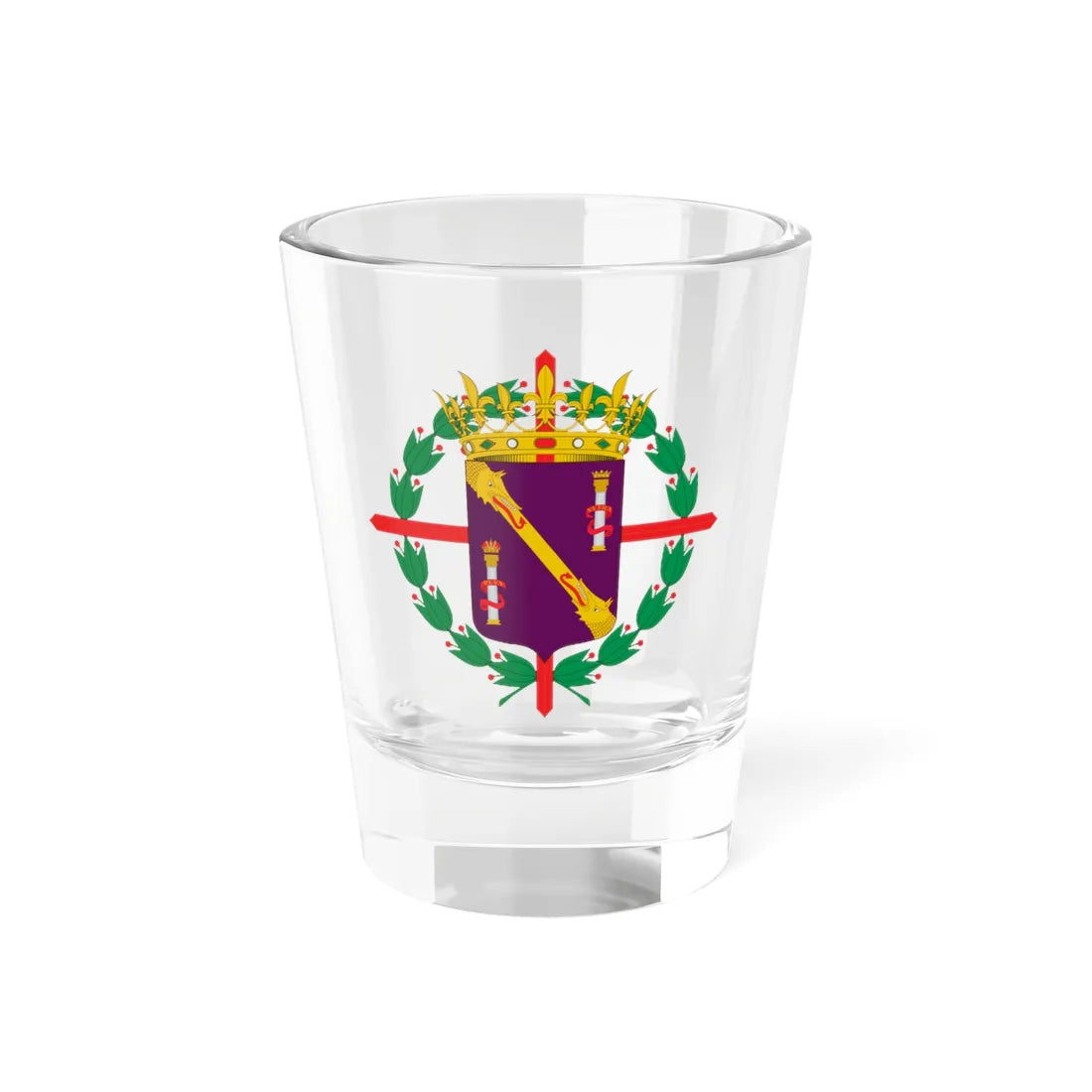 Personal Coat of Arms of Franco (Spain) (Coat of Arms) Shot Glass 1.5oz 1.5oz - Go Mug Yourself