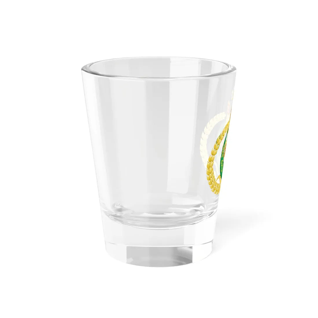 Personal Emblem of the Sultan of Brunei (Brunei) (Coat of Arms) Shot Glass 1.5oz - Go Mug Yourself