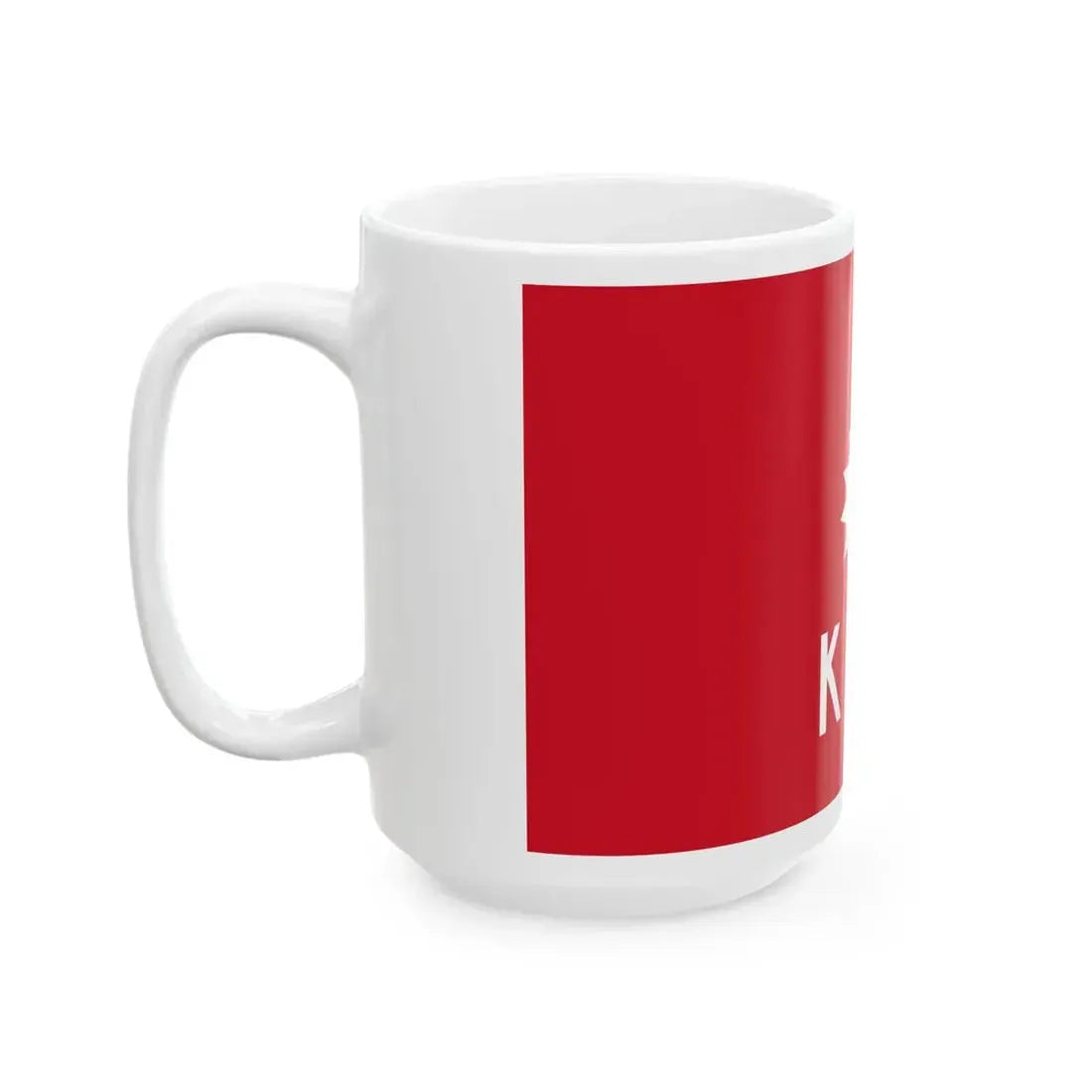 Personal flag of Andres Bonifacio (Philippines) White Coffee Mug - Go Mug Yourself