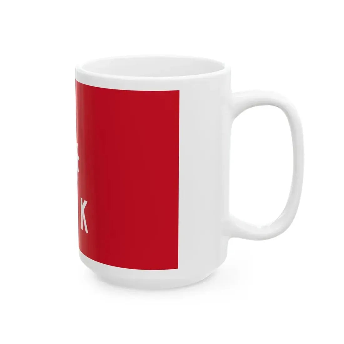 Personal flag of Andres Bonifacio (Philippines) White Coffee Mug - Go Mug Yourself