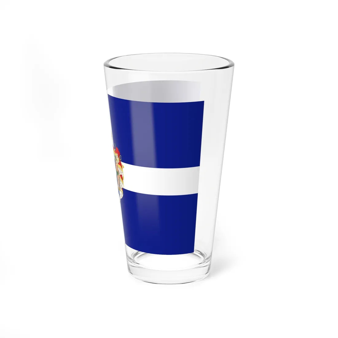 Personal flag of King George I of Greece (Greece) Pint Glass 16oz - Go Mug Yourself