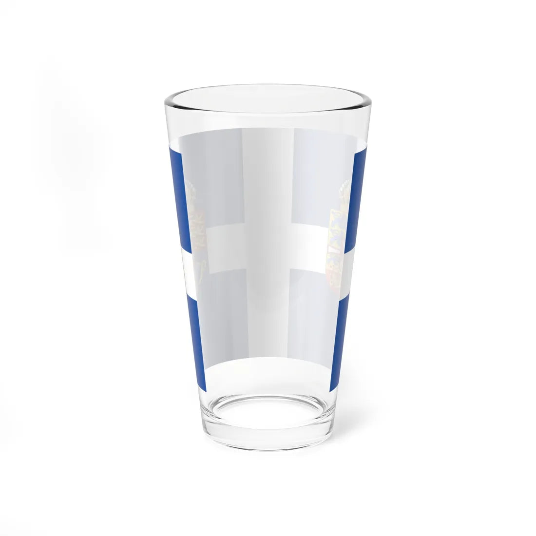 Personal flag of Queen Frederica of Greece (Greece) Pint Glass 16oz - Go Mug Yourself