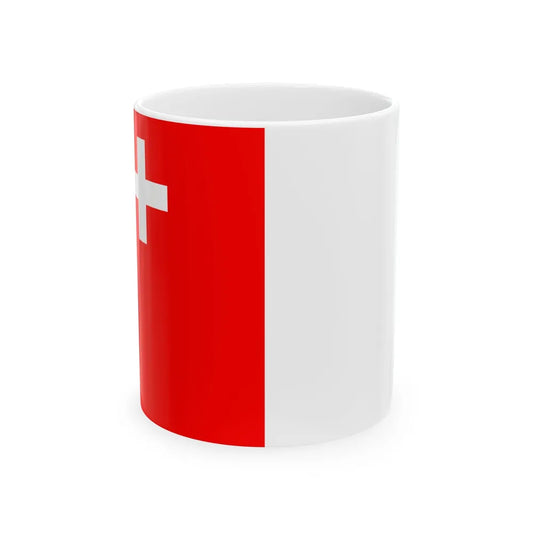 Personal Flag of the King of Lau 1869-1871 (Fiji) White Coffee Mug 11oz - Go Mug Yourself