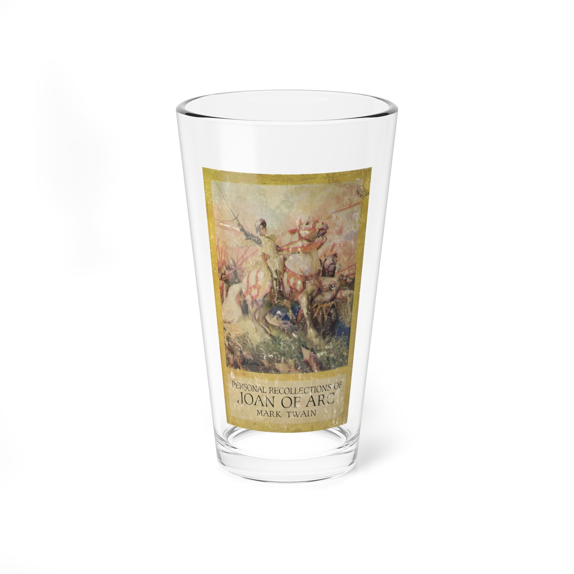 Personal Recollections of Joan of Arc (Magazine Illustration) Pint Glass 16oz-16oz-Go Mug Yourself