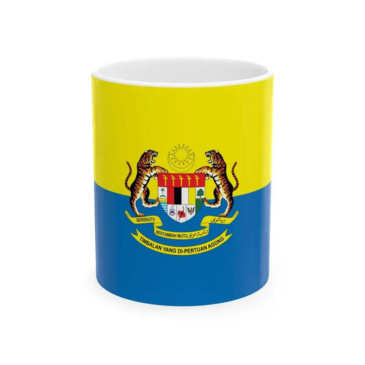 Personal standard of Deputy Yang di-Pertuan Agong (Malaysia) White Coffee Mug 11oz - Go Mug Yourself