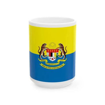 Personal standard of Deputy Yang di-Pertuan Agong (Malaysia) White Coffee Mug 15oz - Go Mug Yourself