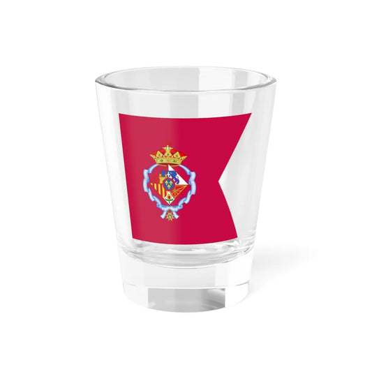 Personal Standard of Infanta Cristina of Spain (Spain) Shot Glass 1.5oz 1.5oz - Go Mug Yourself