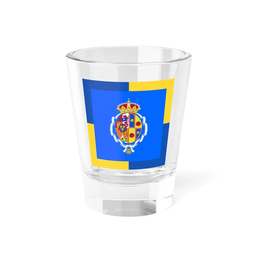 Personal Standard of Letizia Princess of Asturias (Spain) Shot Glass 1.5oz 1.5oz - Go Mug Yourself