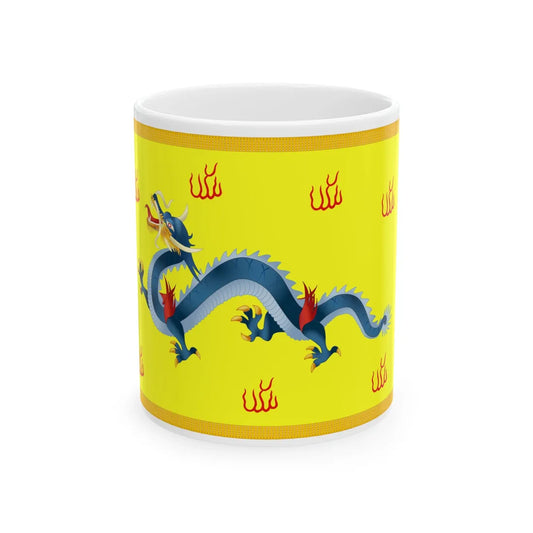 Personal Standard of State-Chief Bao Dai (Cambodia) White Coffee Mug 11oz - Go Mug Yourself
