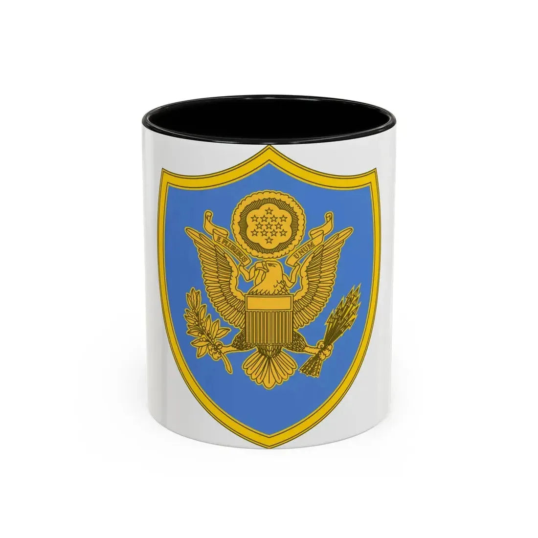 Personnel Assigned to DOD and Joint Activities 2 (U.S. Army) Accent Coffee Mug 11oz Black - Go Mug Yourself