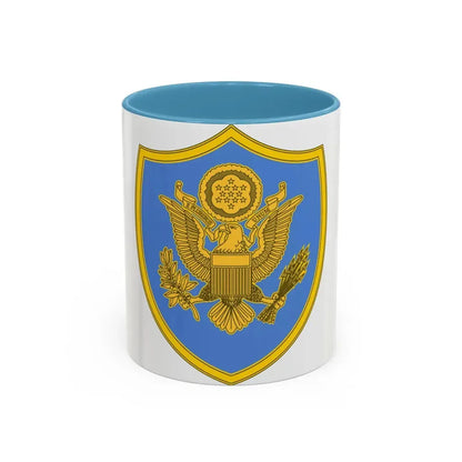 Personnel Assigned to DOD and Joint Activities 2 (U.S. Army) Accent Coffee Mug 11oz Light Blue - Go Mug Yourself