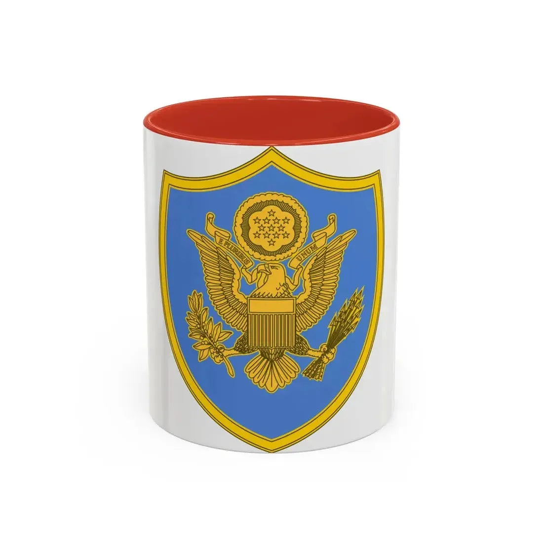 Personnel Assigned to DOD and Joint Activities 2 (U.S. Army) Accent Coffee Mug 11oz Red - Go Mug Yourself