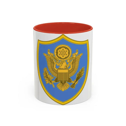 Personnel Assigned to DOD and Joint Activities 2 (U.S. Army) Accent Coffee Mug 11oz Red - Go Mug Yourself