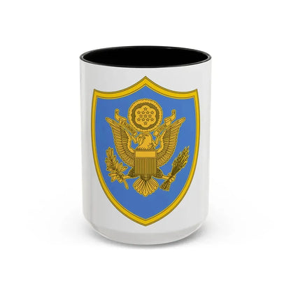 Personnel Assigned to DOD and Joint Activities 2 (U.S. Army) Accent Coffee Mug 15oz Black - Go Mug Yourself