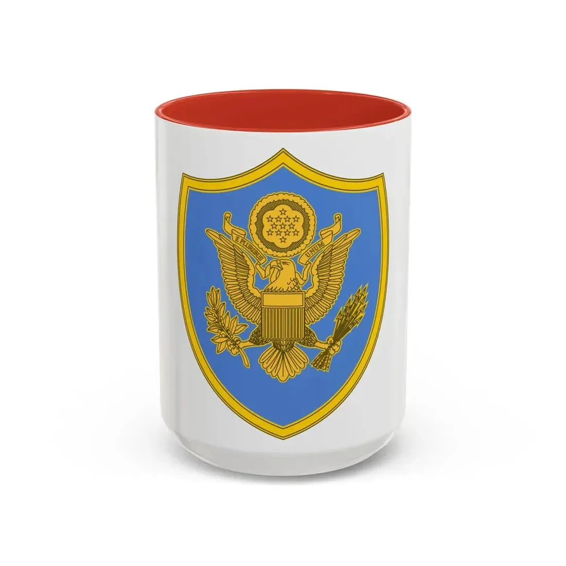 Personnel Assigned to DOD and Joint Activities 2 (U.S. Army) Accent Coffee Mug 15oz Red - Go Mug Yourself