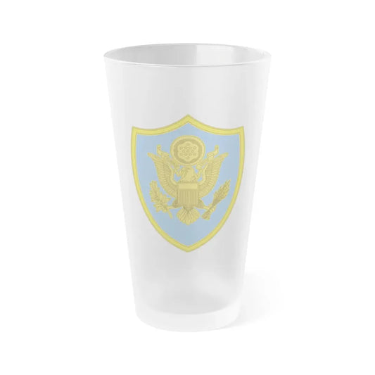 Personnel Assigned to DOD and Joint Activities 2 (U.S. Army) Frosted Pint Glass 16oz 16oz Frosted - Go Mug Yourself