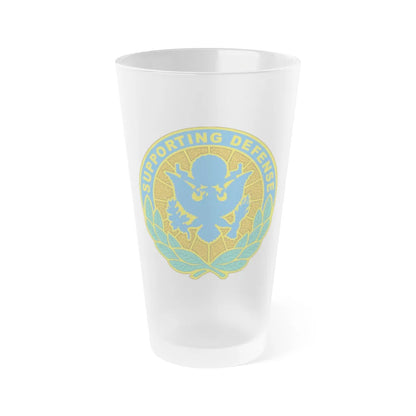 Personnel Assigned to DOD and Joint Activities (U.S. Army) Frosted Pint Glass 16oz-Go Mug Yourself