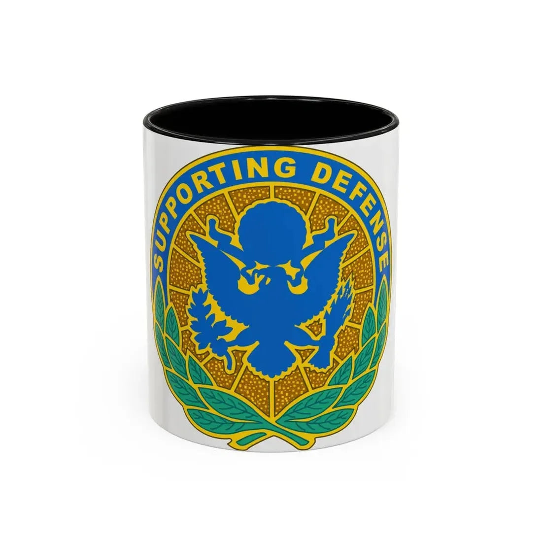 Personnel Assigned to DOD and Joint Activities (U.S. Army) Accent Coffee Mug 11oz Black - Go Mug Yourself