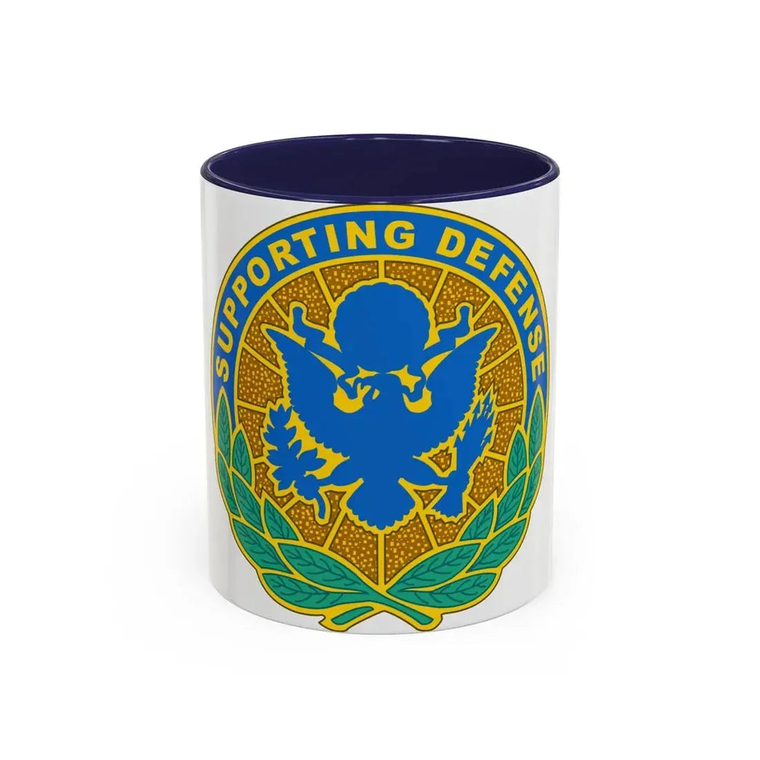 Personnel Assigned to DOD and Joint Activities (U.S. Army) Accent Coffee Mug 11oz Navy - Go Mug Yourself