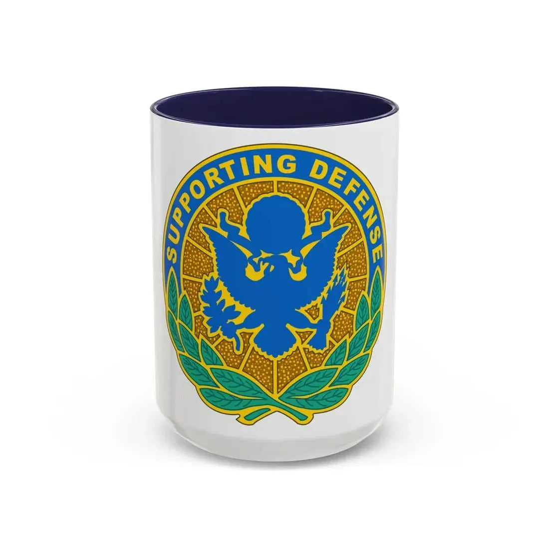 Personnel Assigned to DOD and Joint Activities (U.S. Army) Accent Coffee Mug 15oz Navy - Go Mug Yourself