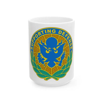Personnel Assigned to DOD and Joint Activities (U.S. Army) White Coffee Mug 15oz - Go Mug Yourself