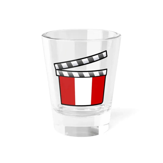 Peru film clapperboard (Peru) Shot Glass 1.5oz 1.5oz - Go Mug Yourself