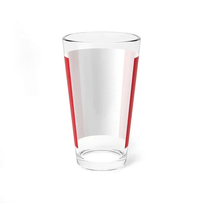 Peru flag remaster (Peru) Pint Glass 16oz - Go Mug Yourself