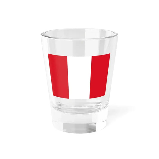 Peru flag remaster (Peru) Shot Glass 1.5oz 1.5oz - Go Mug Yourself
