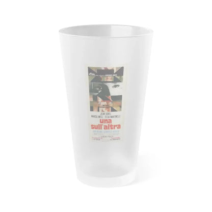 PERVERSION STORY 1969 Movie Poster - Frosted Pint Glass 16oz 16oz Frosted - Go Mug Yourself