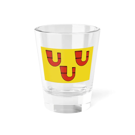 Perwijs vlag (Belgium) Shot Glass 1.5oz 1.5oz - Go Mug Yourself