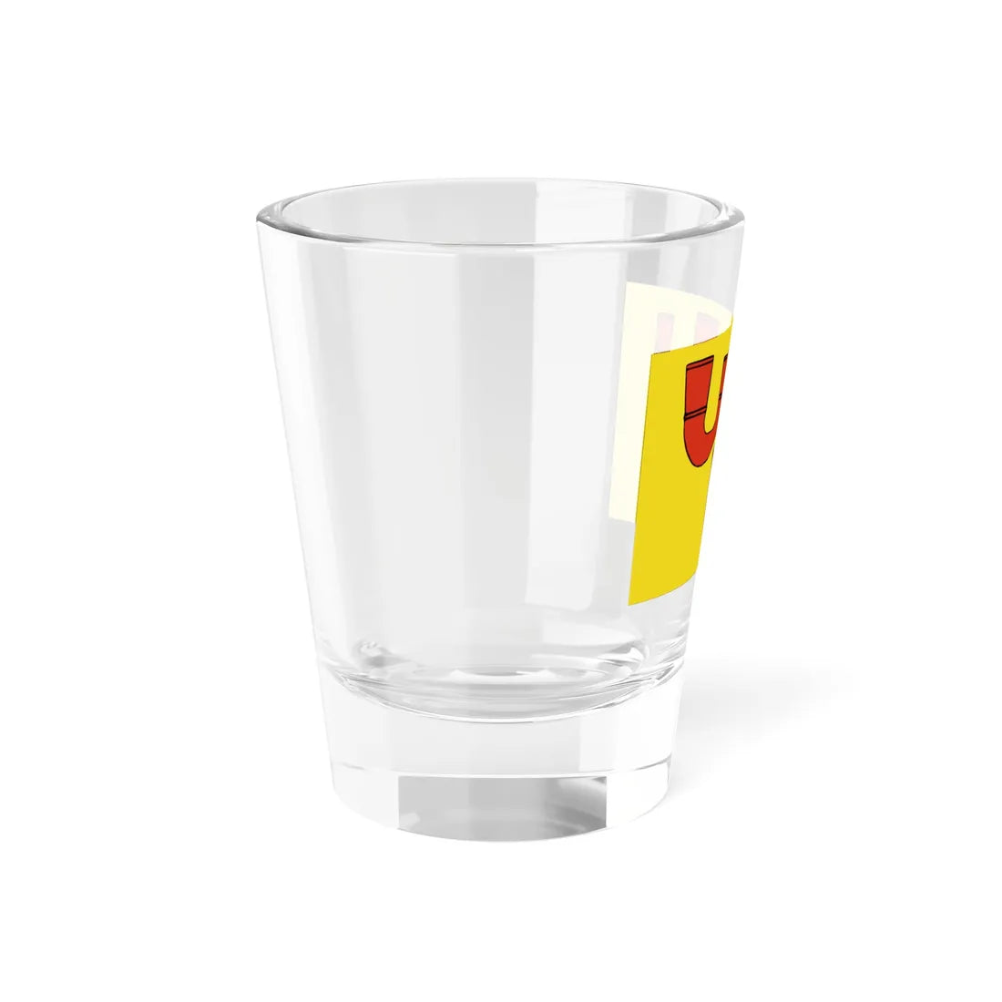 Perwijs vlag (Belgium) Shot Glass 1.5oz - Go Mug Yourself