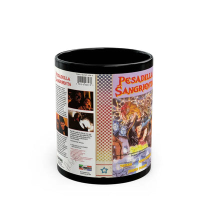 PESADILLA SANGRIENTA (VHS COVER) - Black Coffee Mug-11oz-Go Mug Yourself